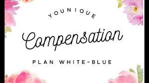 younique compensation plan white blue
