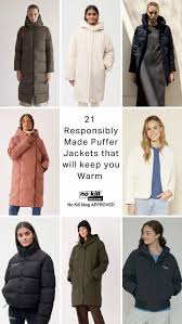 Warm Sustainable Jackets