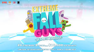 Fall guys is the most successful game in devolver digital's history, despite being a very different style from other games in the publisher's lineup. Devolver Digital On Twitter Extreme Fall Guys Returns On Thursday With Five Teams Tumbling And Bumbling Towards 10 000 For Charity February 4 10am Pacific Https T Co Lww84tursw Https T Co Zdqzzpn4ts