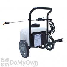 9 gallon master gardener cart sprayer