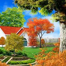 Autumn Garden Live Wallpaper Apk