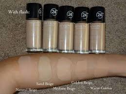 Revlon Color Stay Liquid Foundation Swatches In 2019