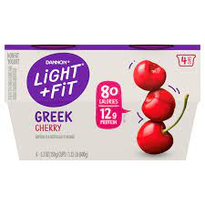 dannon light fit greek yogurt cherry