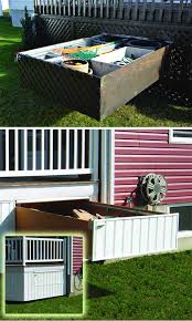Backyard Storage Ideas Outdoor Diy