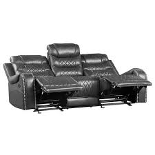 manual reclining sofa