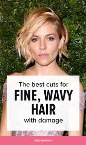 It aims towards giving your head a red marvelous look. Ask A Hairstylist The Best Haircuts For Fine Wavy Hair With Damage Thin Wavy Hair Wavy Haircuts Medium Thin Hair
