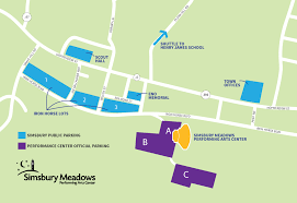 Simsbury Meadows Performing Arts Center Maps