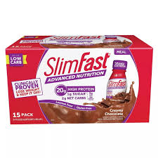 slimfast advanced creamy chocolate high