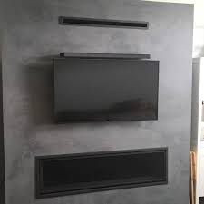 Concrete Look Plaster Your Fireplace
