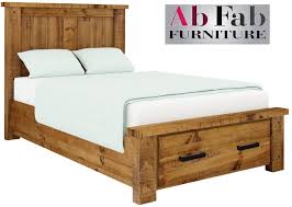 Outback King Single Bed Frame W Storage