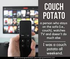 idiom meaning couch potato edmonton
