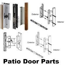 sliding patio door parts all handles