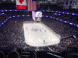 amalie arena section 129 row g home