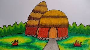 Denah rumah adat sasak sejarah dan tradisi suku sasak lombok ntb via ejudy.duckdns.org. Cara Menggambar Rumah Adat Menggambar Rumah Honai Menggambar Dan Mewarnai Rumah Adat Youtube
