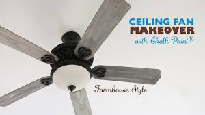 Shop ceiling fan blades and a variety of lighting & ceiling fans products online at lowes.com. Diy Ceiling Fan Makeover With Chalk Paint Youtube