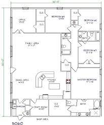 40x60 Barndominium Floor Plans Google