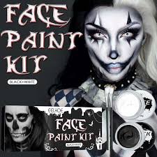 halloween face makeup set