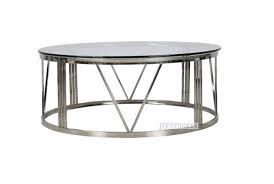 Want to entertain some guests in your living space and make a statement at the same time? Galaxy Round Coffee Table Clear Glass