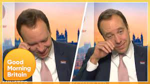 Matt hancock is a pube, but i think it was a mixture of sadness, relief & happiness (i'm a happy, rarely a sad crier. Matt Hancock Gets Emotional As The First Covid Vaccine Is Administered Good Morning Britain Youtube