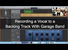 recording a vocal to a backing track