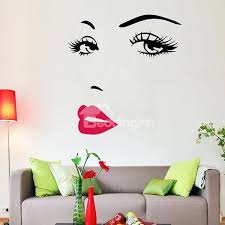 Audrey Hepburn Face Black And Red Wall
