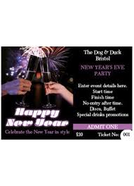 new year s eve ticket promote your pub