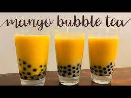 best mango smoothie with tapioca pearls