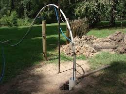 The water well drilling methods described here work well in digging/drilling through dirt, and clay, including really hard clay. How To Drill A Water Well In Your Backyard