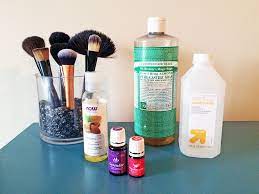 recipes for homemade makeup brush cleansers