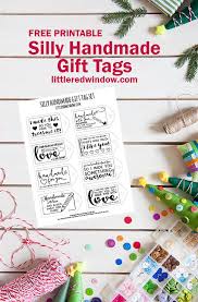 free printable silly handmade gift s