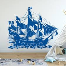 Pirate Ship Wall Decal Nautical Home