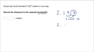 Rounding To The Nearest Tenth And Hundredth