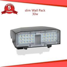 Details About 30w Led Slim Wall Pack Outdoor Lighting Fixtures Wall Light Ip65 Etl Dlc