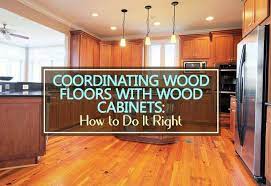 coordinating wood floors with wood