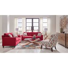 haley red sofa bad home furniture
