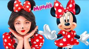 minnie mouse makeup face painting