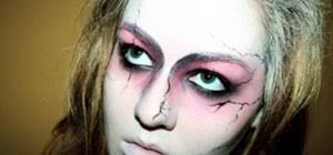 how to apply zombie makeup for