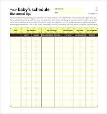 Daily Chore Chart Template Weekly Calendar Google Docs