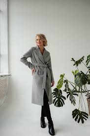 Gray Wool Coat Wool Coat Women Light