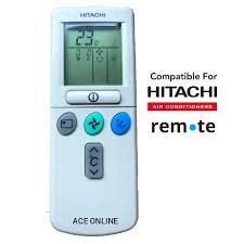 hitachi air conditioner remote control