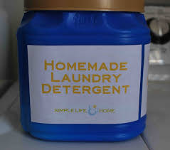 homemade laundry detergent simple