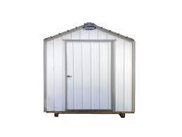 8x12 metal stoarage shed with gable