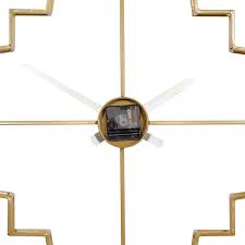 Open Frame Quatrefoil Wall Clock 20788