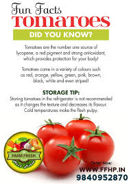 Tomato Fun Facts In 2019 Food Nutrition Facts Fruit