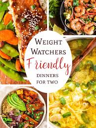 weight watchers friendly dinners for