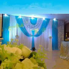 Make a statement with bold curtains and wall hangings. Home Garden Luxury Wedding Backdrop Decoration Party Event Fabric Sequin Design Curtain Swag Venue Decorations New Ikejacitymall Com Ng