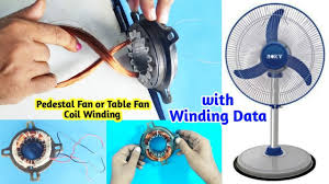 pedestal fan winding service