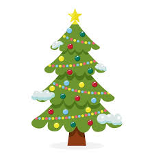 christmas tree cartoon images free