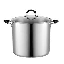 Cook N Home 12 Quart Stainless Steel Stockpot Saucepot With Lid Induction Compatible