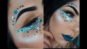 glitter festival look makeup tutorial